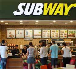 Subway has the most Restaurants