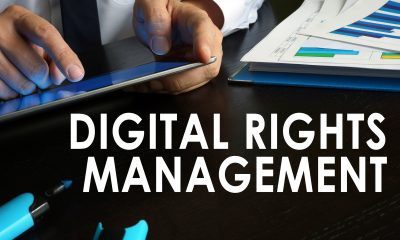 digital rights management concept