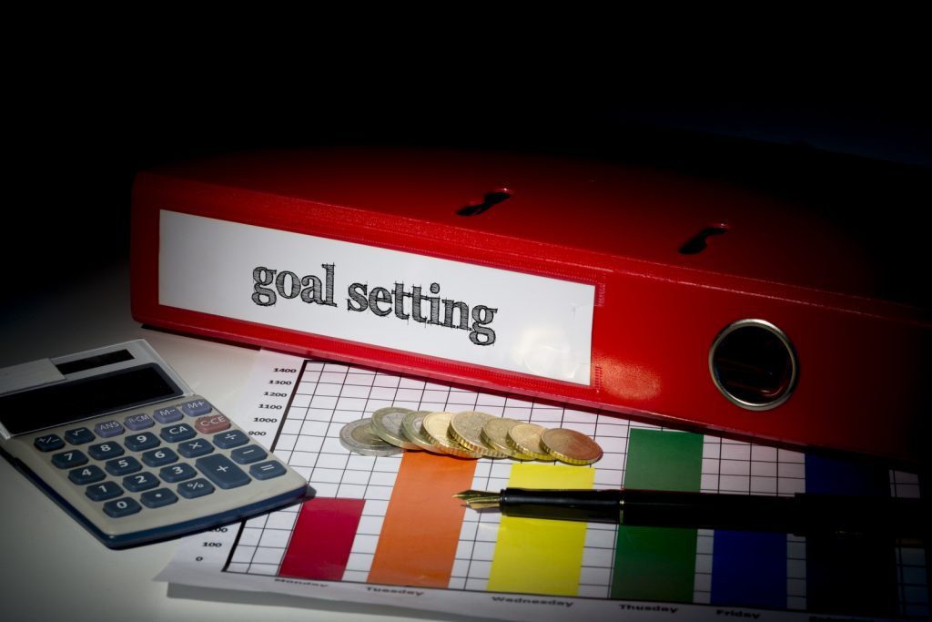 Goal setting binder